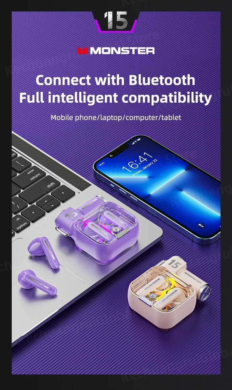 Bluetooth-гарнитура MONSTER XKT15 фотография 23