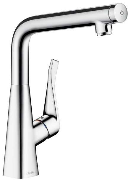 Смеситель для кухни (мойки) hansgrohe Metris Select 14883800, рычажный
