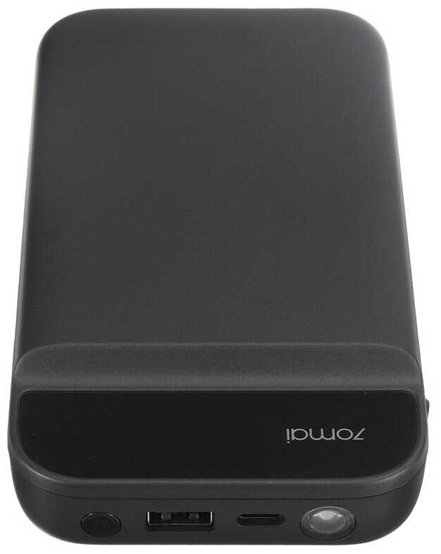 Портативное пуско-зарядное устройство Xiaomi 70mai Jump Starter 11100mAh 600A PS01, Черный фотография 5