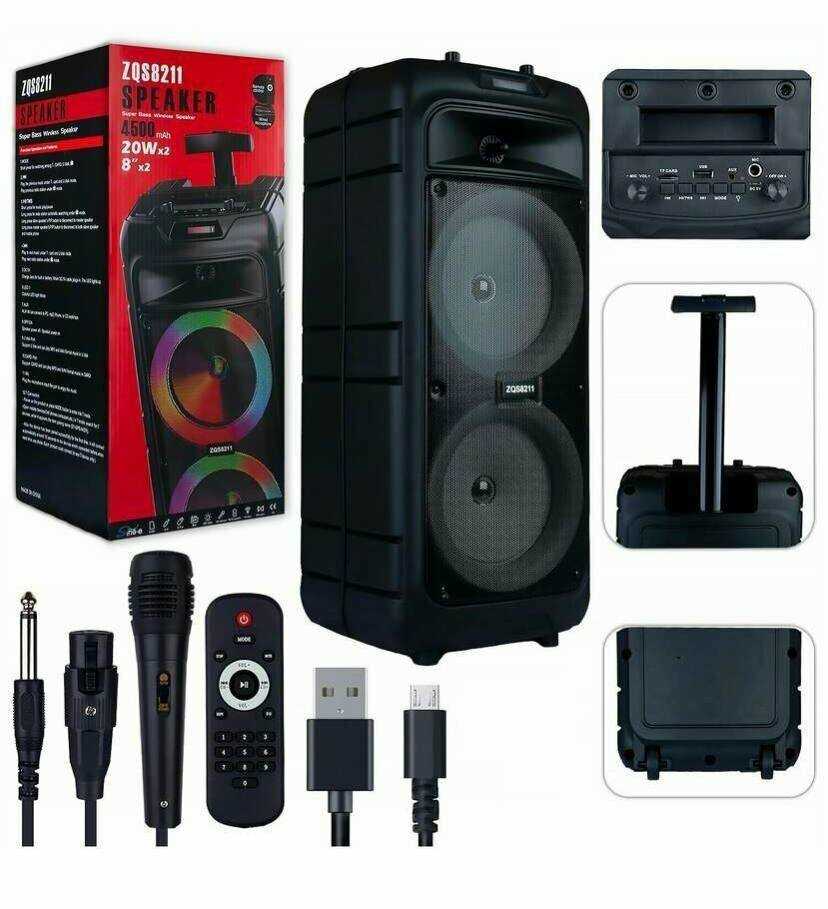 Портативная беспроводная колонка Bluetooth BT SPEAKER ZQS-6203 фотография 5