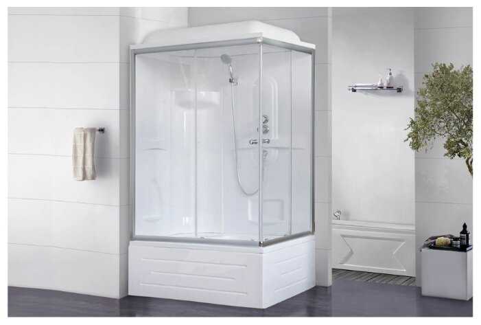 Душевая кабина Royal Bath RB 8120BP1 L высокий поддон 120см*80см фотография 1