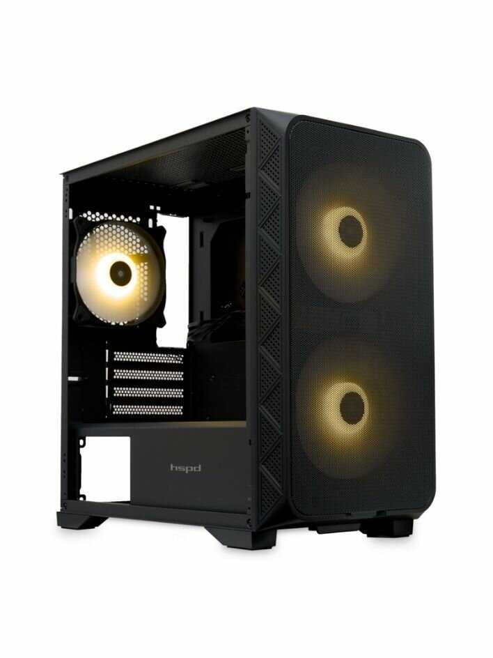 Корпус для ПК HSPD M321 (M321-TGBK-ARGB) фотография 1