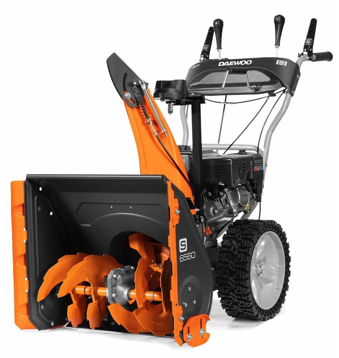 Снегоуборщик бензиновый Daewoo Power Products S 6560, 7.5 л.с. фотография 13