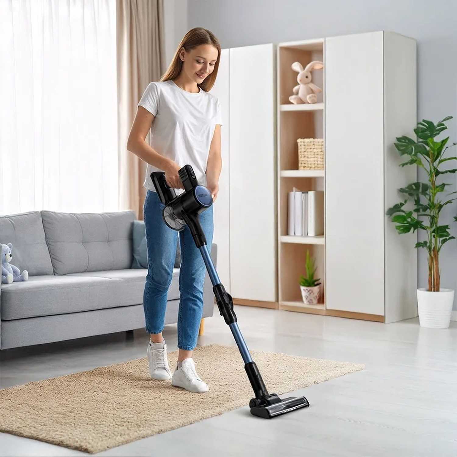 Вертикальный пылесос Kitfort КТ-5372 фотография 2