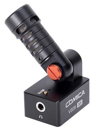 Микрофон проводной Comica CVM-VS09 MI, разъем: Apple 30-pin фотография 1