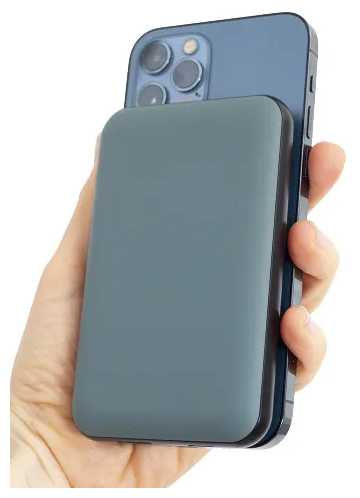 Внешний аккумулятор Olmio QM-11 for MagSafe 22.5W - 10000 mAh черный фотография 2