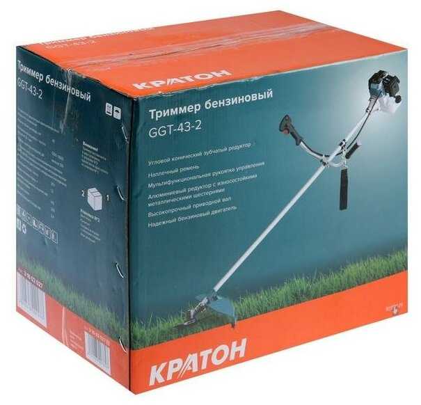 Триммер бензиновый Кратон GGT-43-2 фотография 13