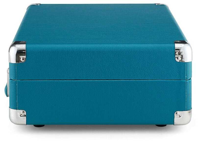 Виниловый проигрыватель CROSLEY CRUISER PLUS Teal c двухсторонним Bluetooth фотография 5