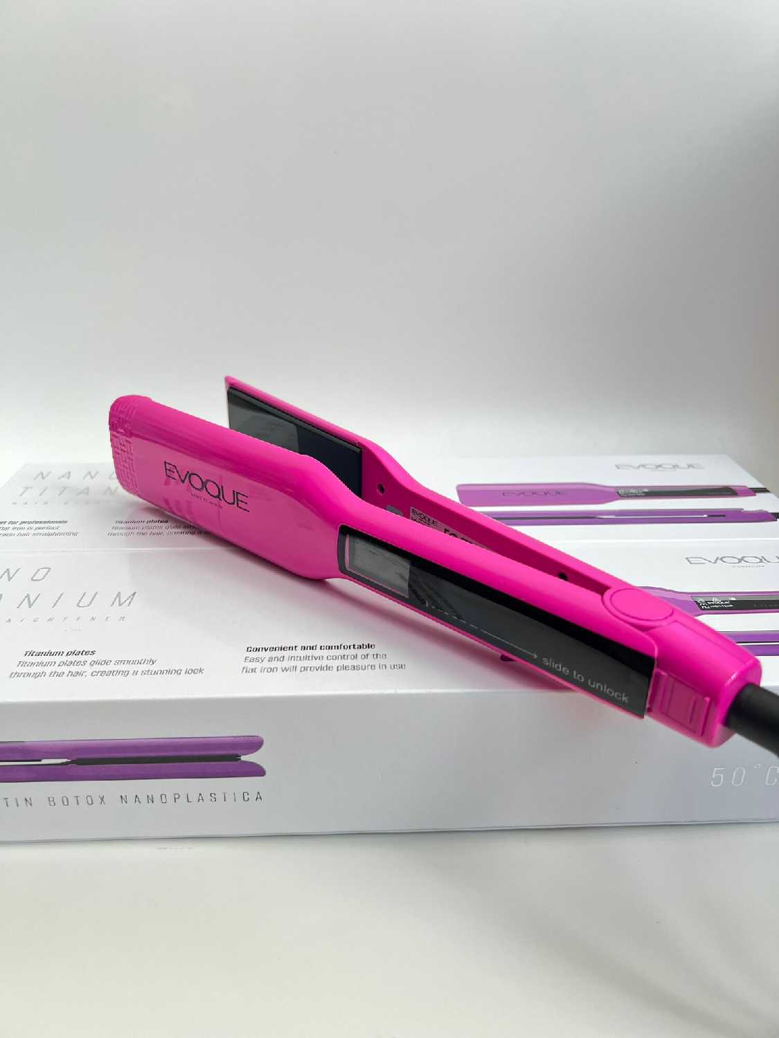 Выпрямитель EVOQUE Утюжок (TouchScreen Nano Titanium Wide) фотография 25