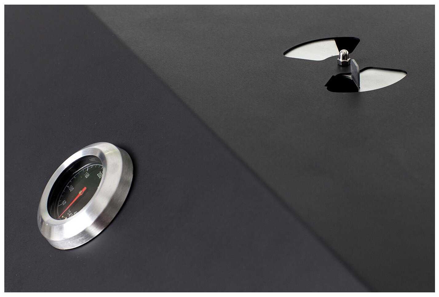 Гриль на дровах Gratar Family Standart BBQ, 44.1х133.2х96.6 см фотография 6