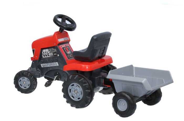 Веломобиль Полесье Turbo с полуприцепом, 52681 фотография 1