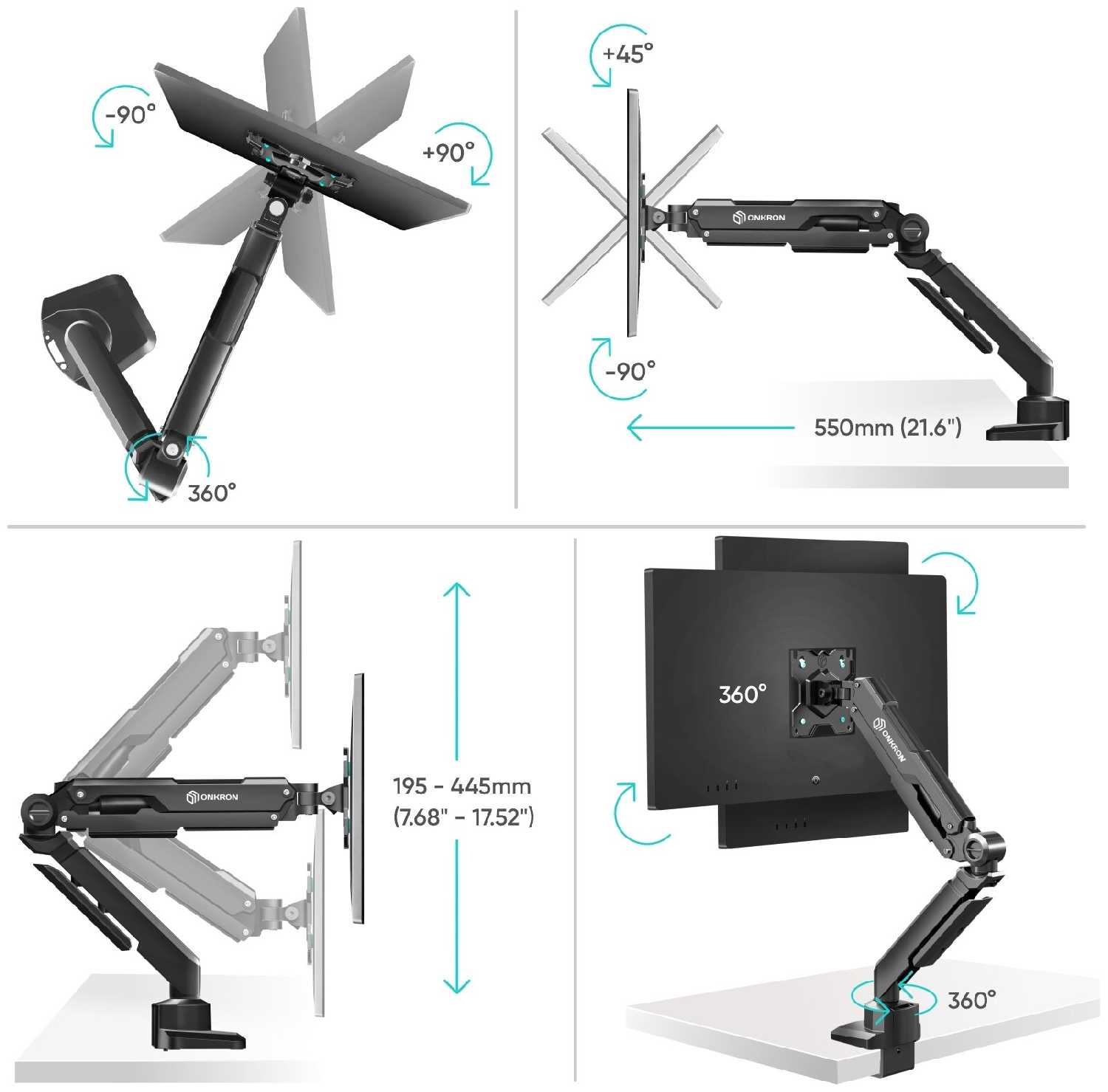Крепление ONKRON G90 фотография 2