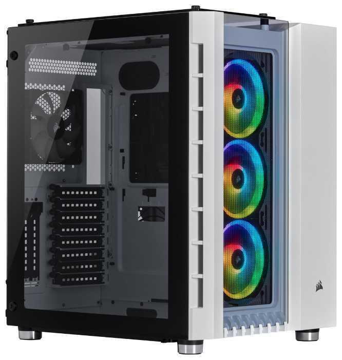 Компьютерный корпус Corsair Crystal Series 680X RGB White