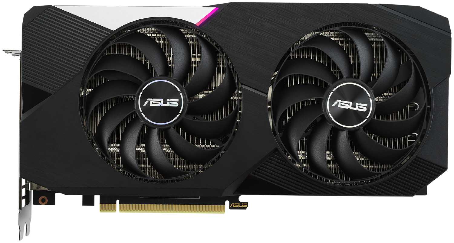 Видеокарта ASUS Dual GeForce RTX 3060 Ti V2 OC (DUAL-RTX3060TI-O8G-V2)