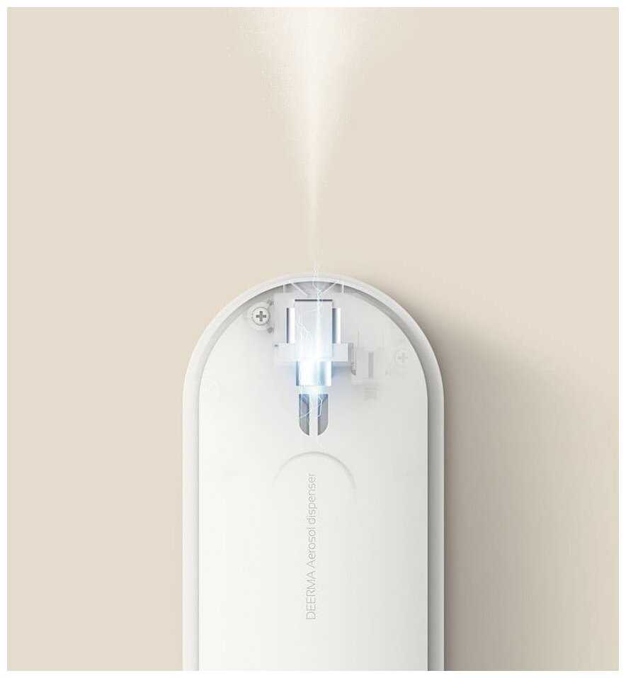 Deerma автоматический освежитель воздуха Deerma Automatic Aerosol Dispenser DEM-PX830 белый фотография 4