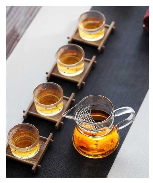 KIMBERLY Стеклянный чайник для заваривания с ситечком (без крышки), 350 мл. фотография 6