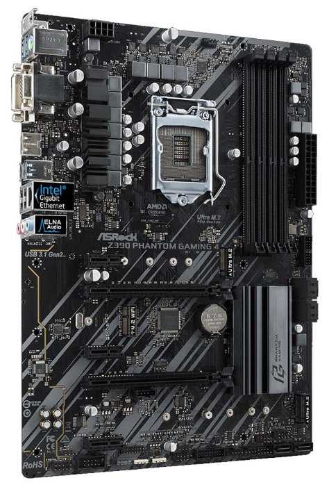 Материнская плата ASRock Z390 Phantom Gaming 4 фотография 2