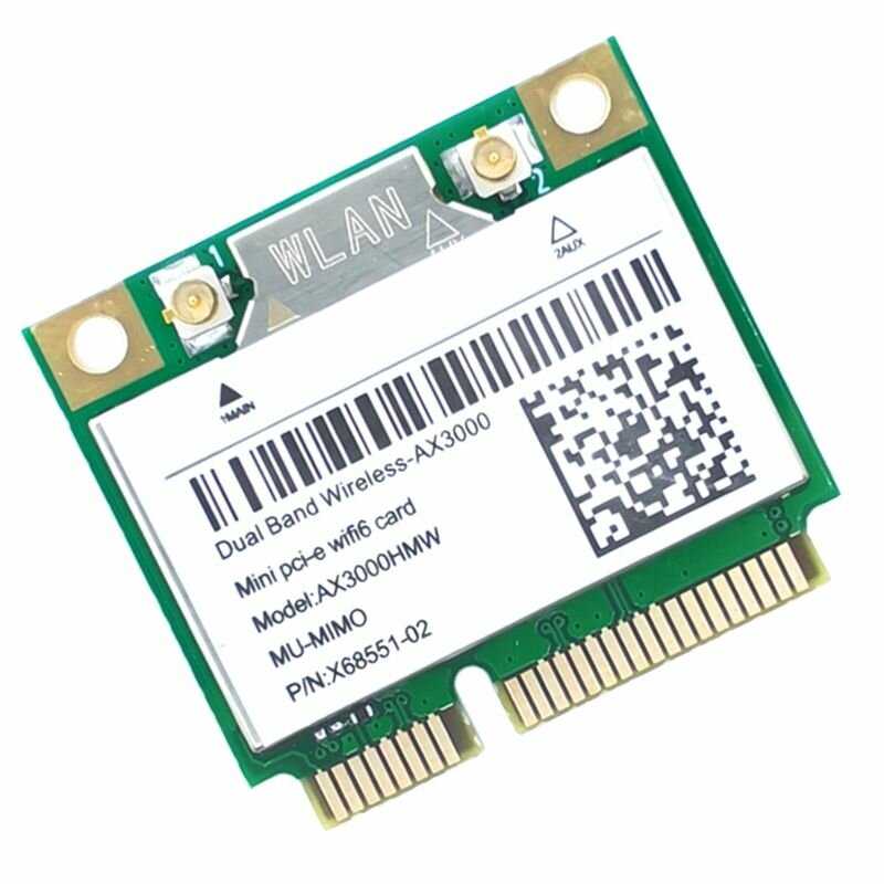 Сетевая Карта Card PCB MyPads AX200 AX3000HMW Mini PCI-E WiFi 6 Беспроводной Адаптер 2.4G/5G Bluetooth 5.1 802.11AX Для Win10 фотография 3