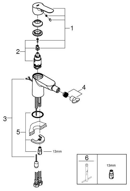 Смеситель Grohe 23332 фотография 4