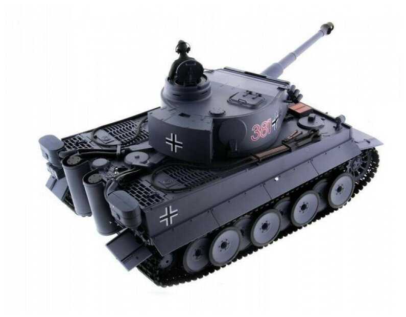 Радиоуправляемый танк Heng Long German Tiger масштаб 1:16 2.4G - 3818-1 V7.0 фотография 7