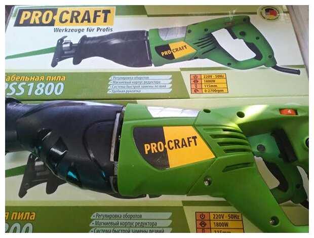 Пила ProCraft PSS1800 фотография 11