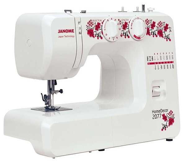 Швейная машина Janome HomeDecor 2077 фотография 2