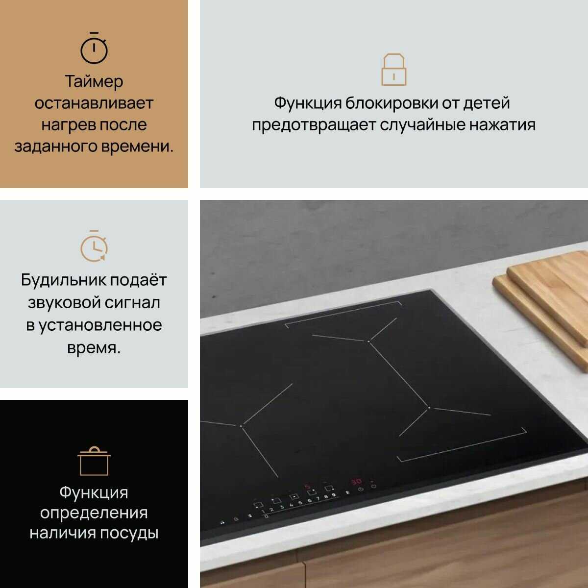 Электрическая варочная панель VARD VHC6421X фотография 6