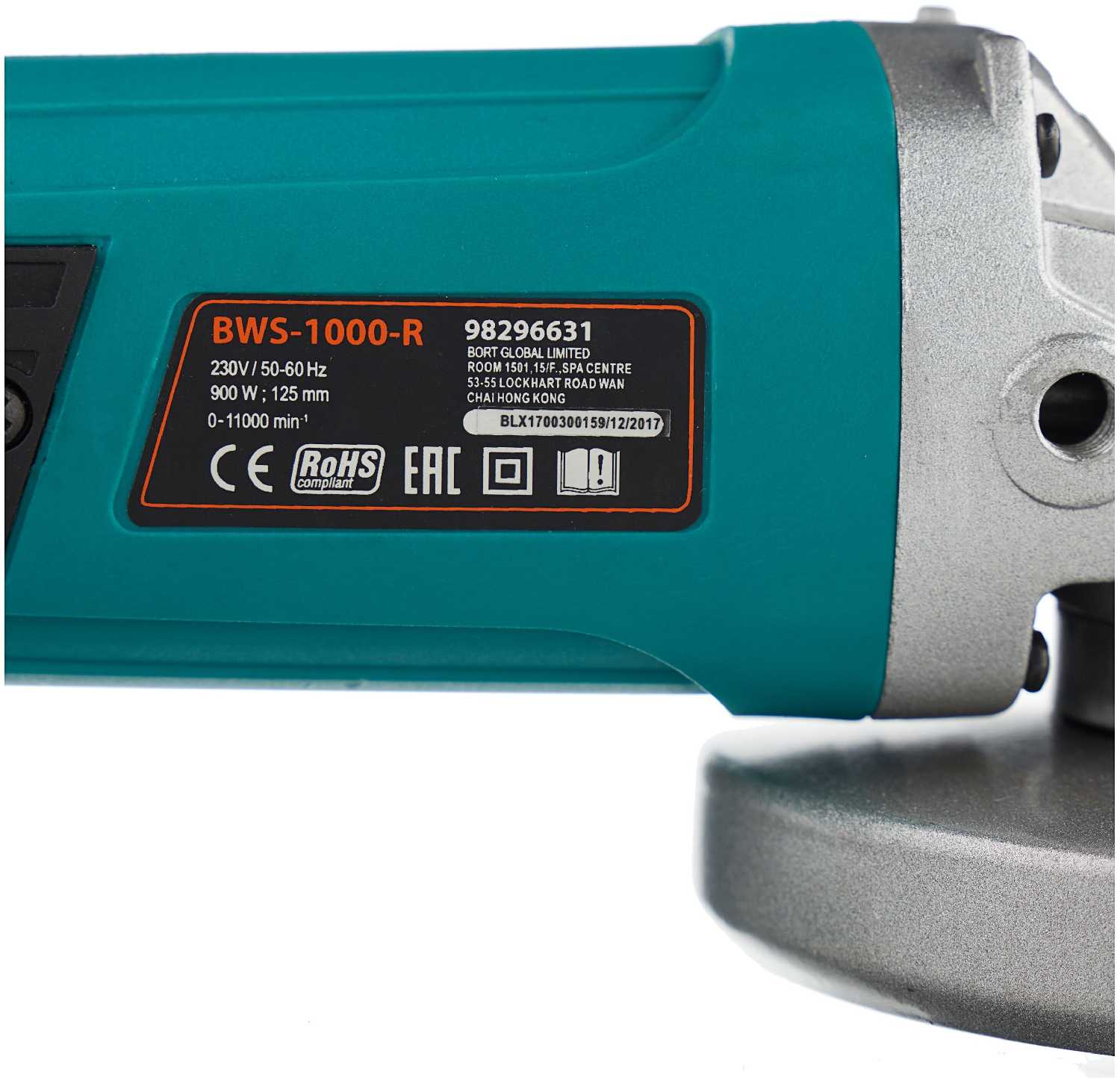 Аккумуляторная УШМ Bort BWS-1000-R фотография 8