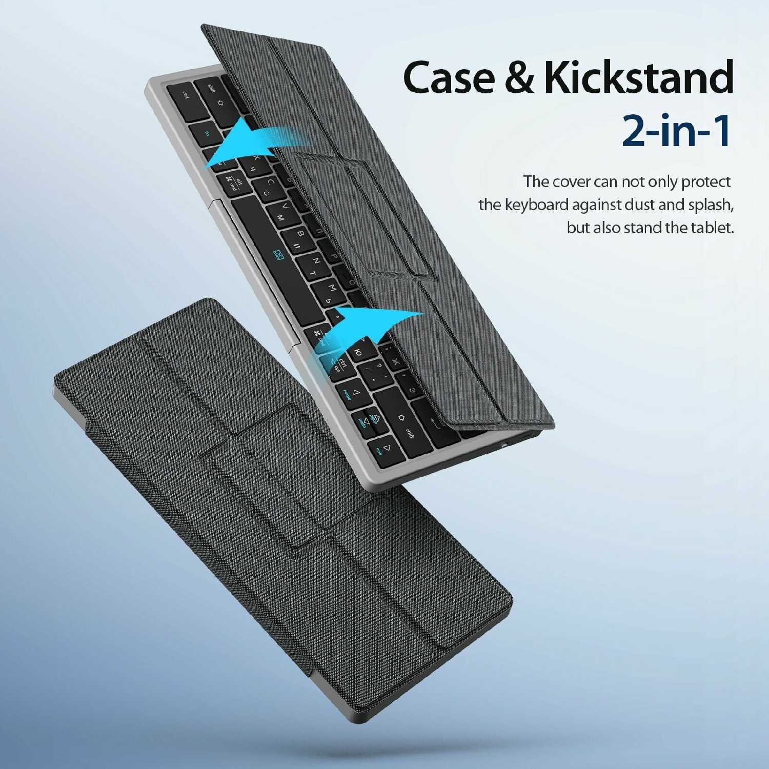Универсальная русская Bluetooth клавиатура Dux Ducis OK Series фотография 5