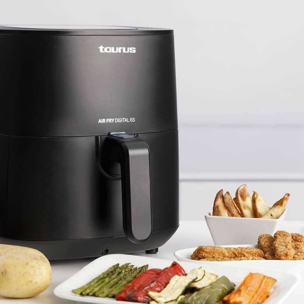 Аэрофритюрница Taurus Air fry digital 6S (1700 Вт, 5.5 л) фотография 1