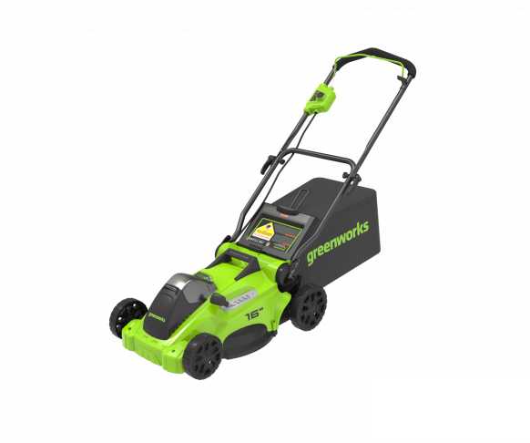 Газонокосилка аккумуляторная GREENWORKS GD40LM16XK4 (40V)