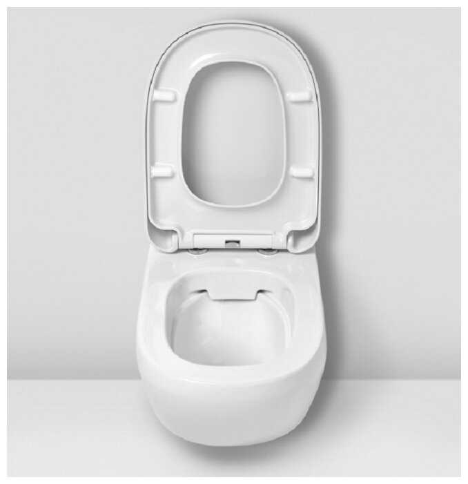 Чаша унитаза подвесная AM.PM Sensation C301700WH с горизонтальным выпуском фотография 3