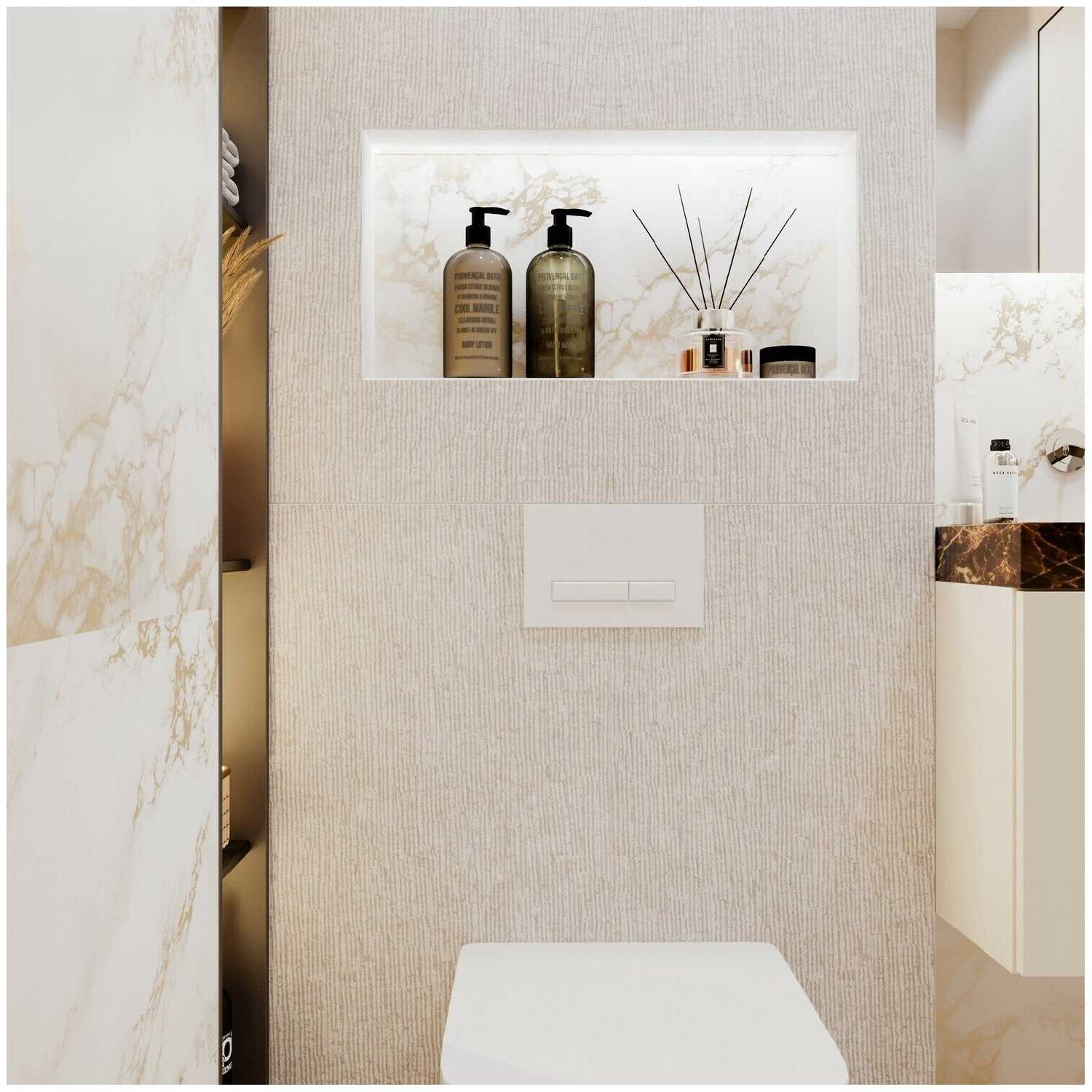 Комплект инсталляции для подвесного унитаза 4 в 1 Lavinia Boho Relfix 38010010 (rectangular) фотография 3