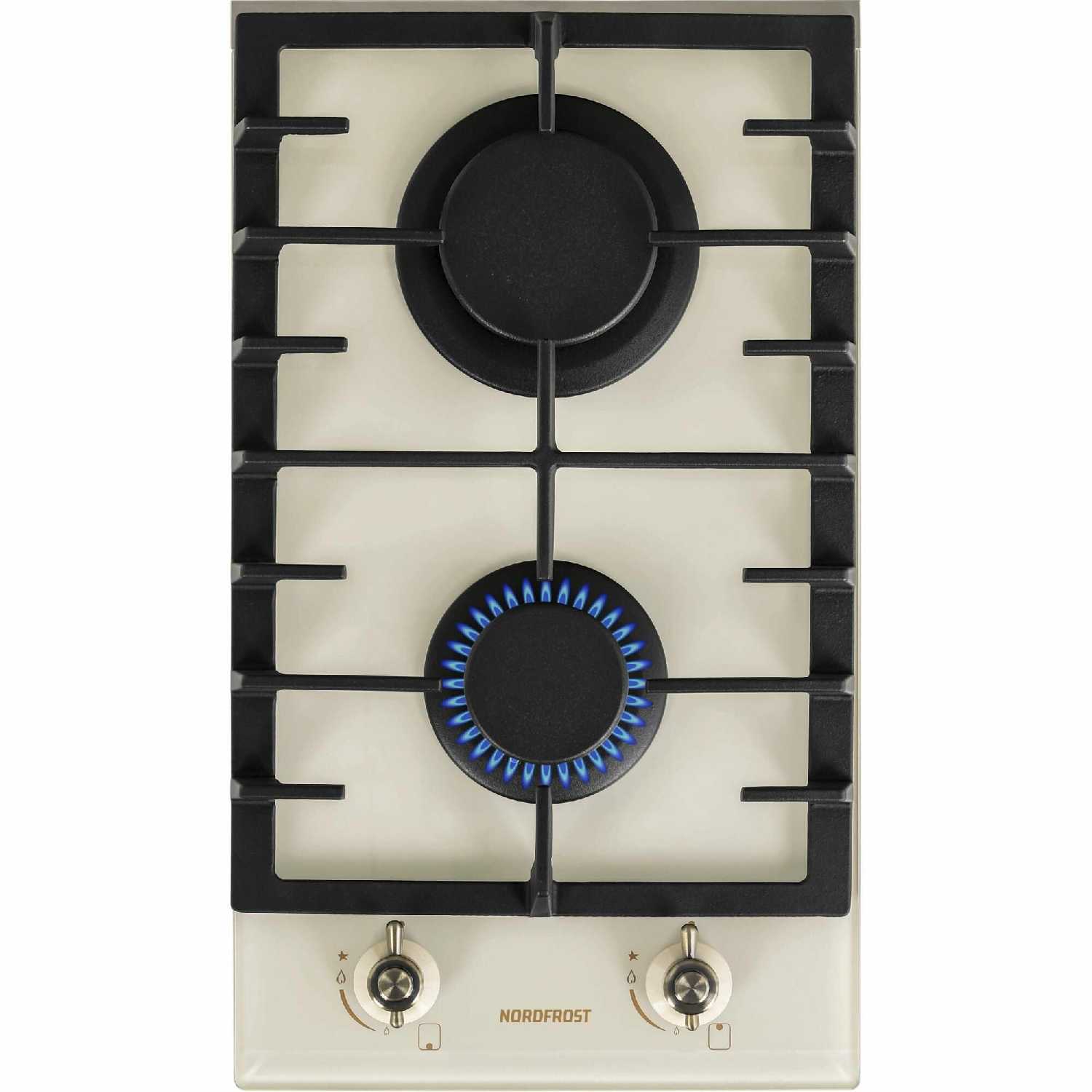 Газовая варочная поверхность NORDFROST HM 3023 YR [2 конфорки] фотография 6