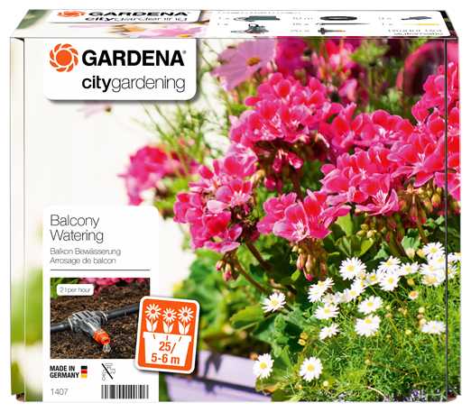 Набор GARDENA Набор капельного полива горшечных растений (1407-20)