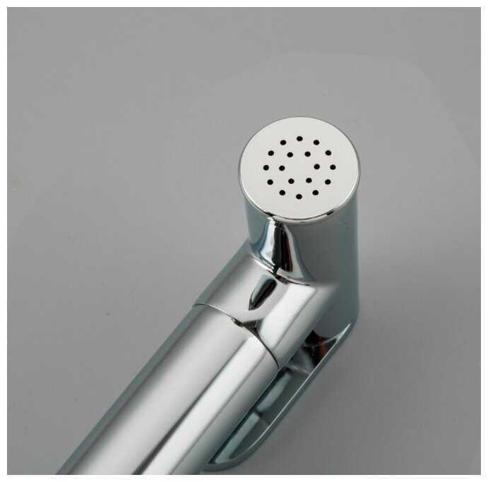 Смеситель с гигиеническим душем Frap F2049 белый фотография 2