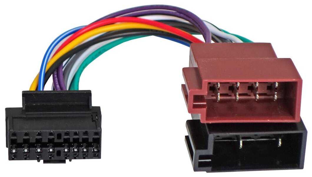 Разъём для автомагнитолы Sony CD-; CDX-; MD-; MDX-; MEX-; WX-; XR-; XT-; XAV-series // JVC KD-; KS-; KW-series (CARAV 15-109) фотография 4