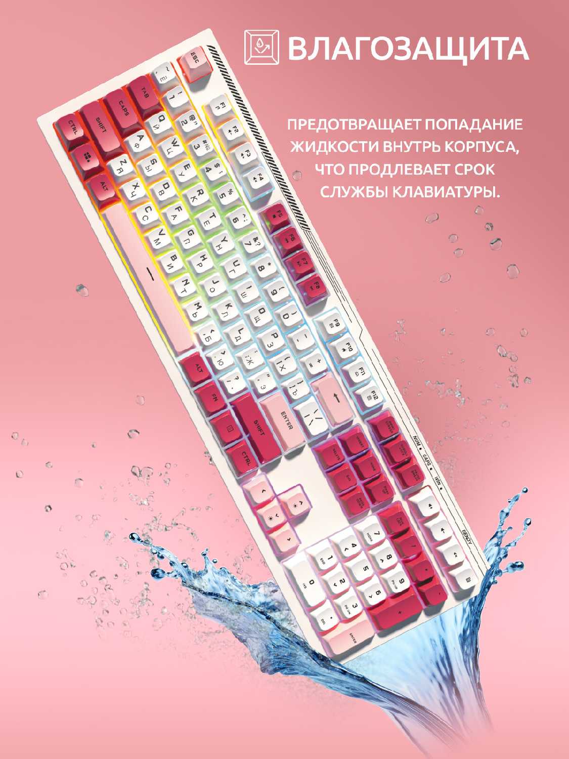 Игровая клавиатура Dendy Gundam PX-708-G фотография 12