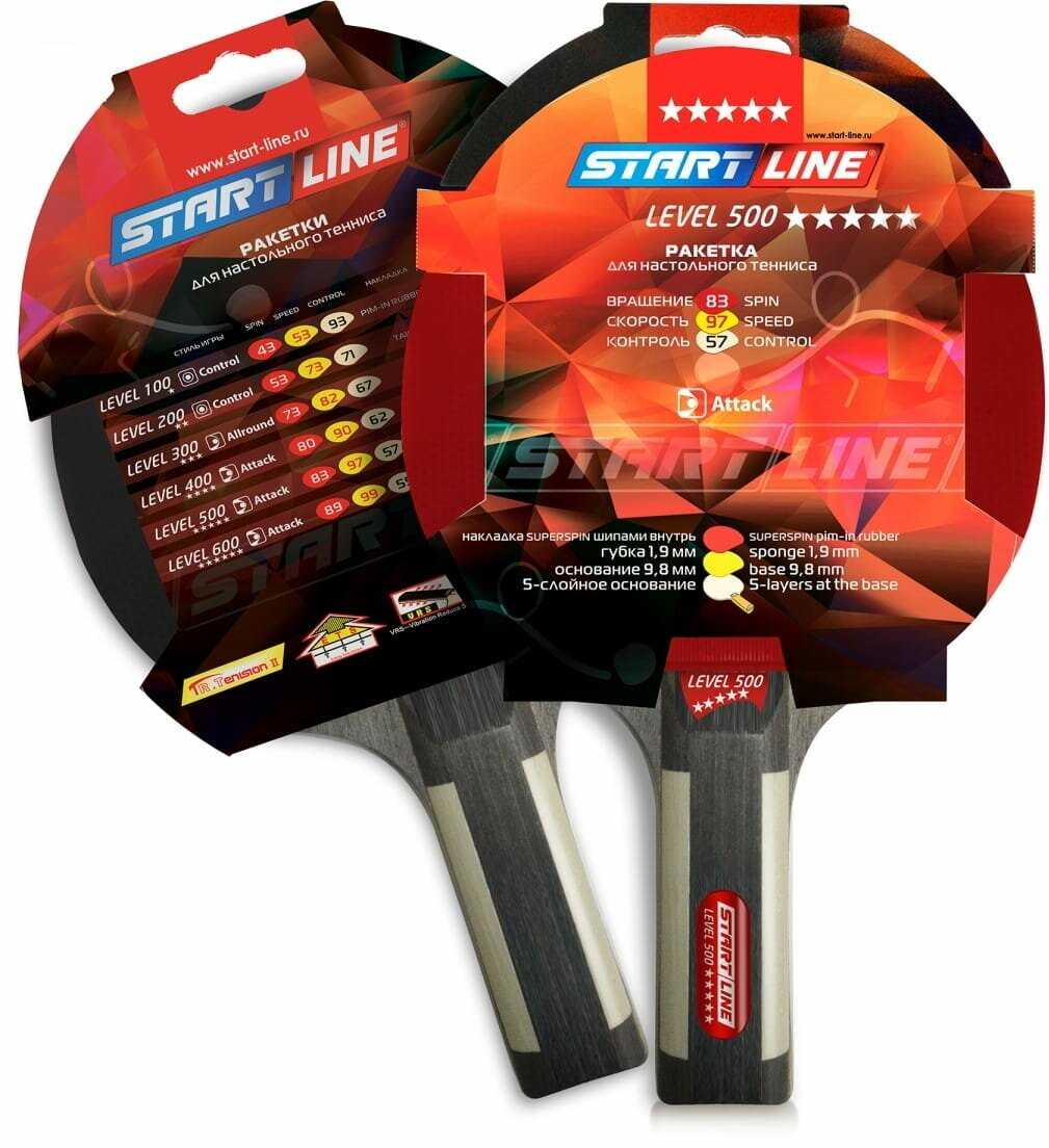 Ракетки для настольного тенниса Start Line Level 500 фотография 9