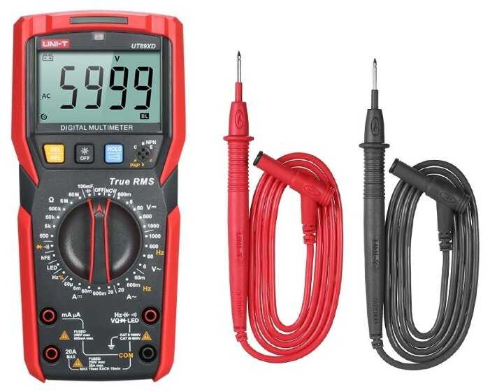 Мультиметр цифровой UNI-T UT89XD фотография 4