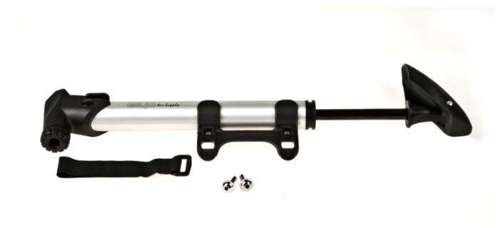 Ручной велонасос Giyo GP-09, металл фотография 3