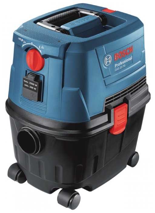 Строительный пылесос BOSCH GAS 15 PS 1100 Вт фотография 1