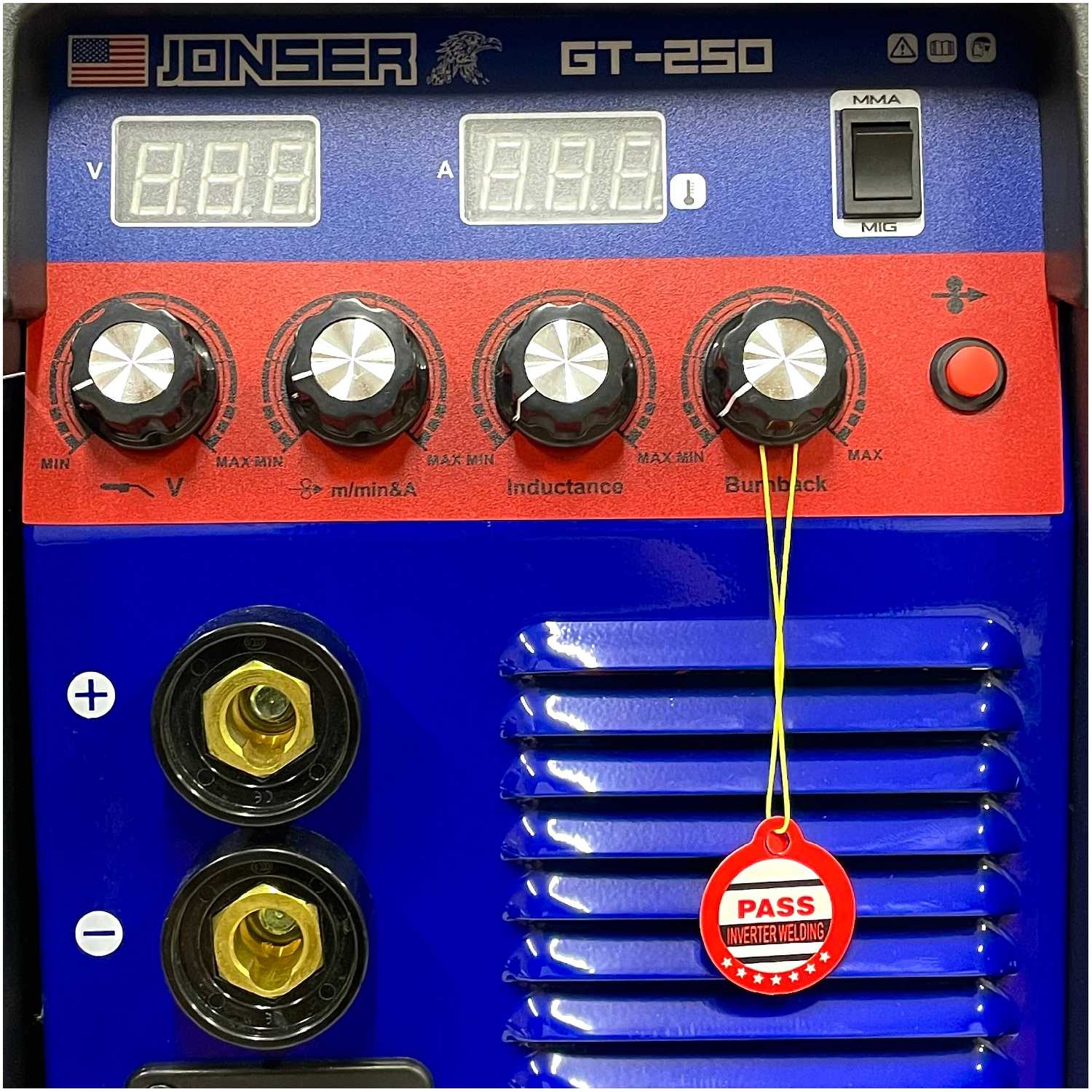 Сварочный полуавтомат инверторный Jonser GT-250. Инверторный полуавтомат/сварочный аппарат фотография 2