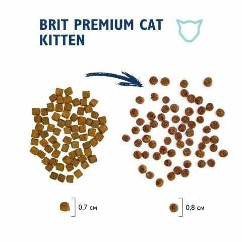 Корм Brit Premium Cat с курицей и лососем фотография 14
