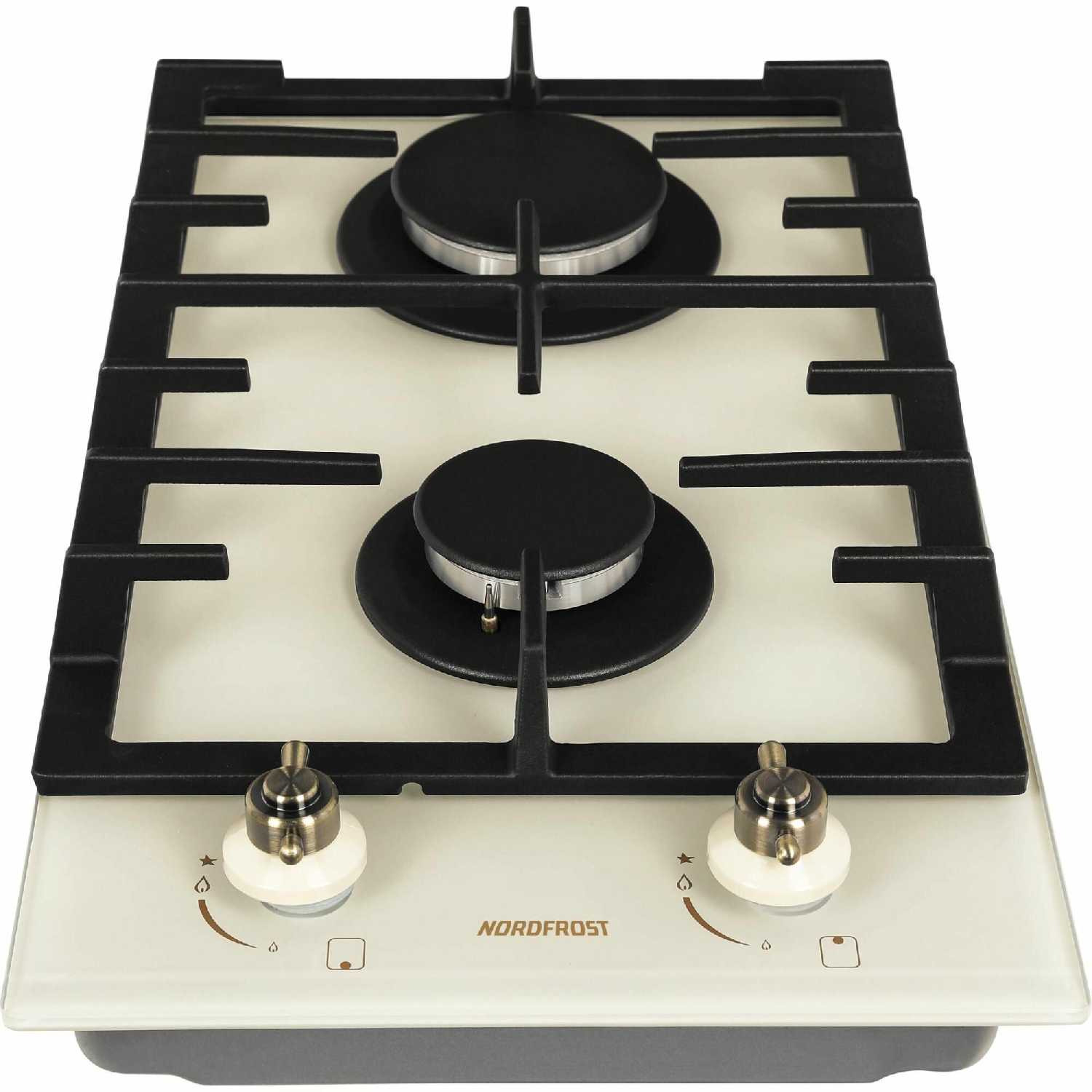 Газовая варочная поверхность NORDFROST HM 3023 YR [2 конфорки] фотография 7