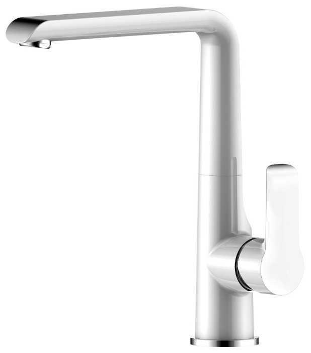 Смеситель для кухни (мойки) Rossinka Silvermix W35-23, рычажный