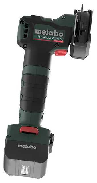 Аккумуляторная УШМ Metabo PowerMaxx CC 12 BL (600348500) фотография 6