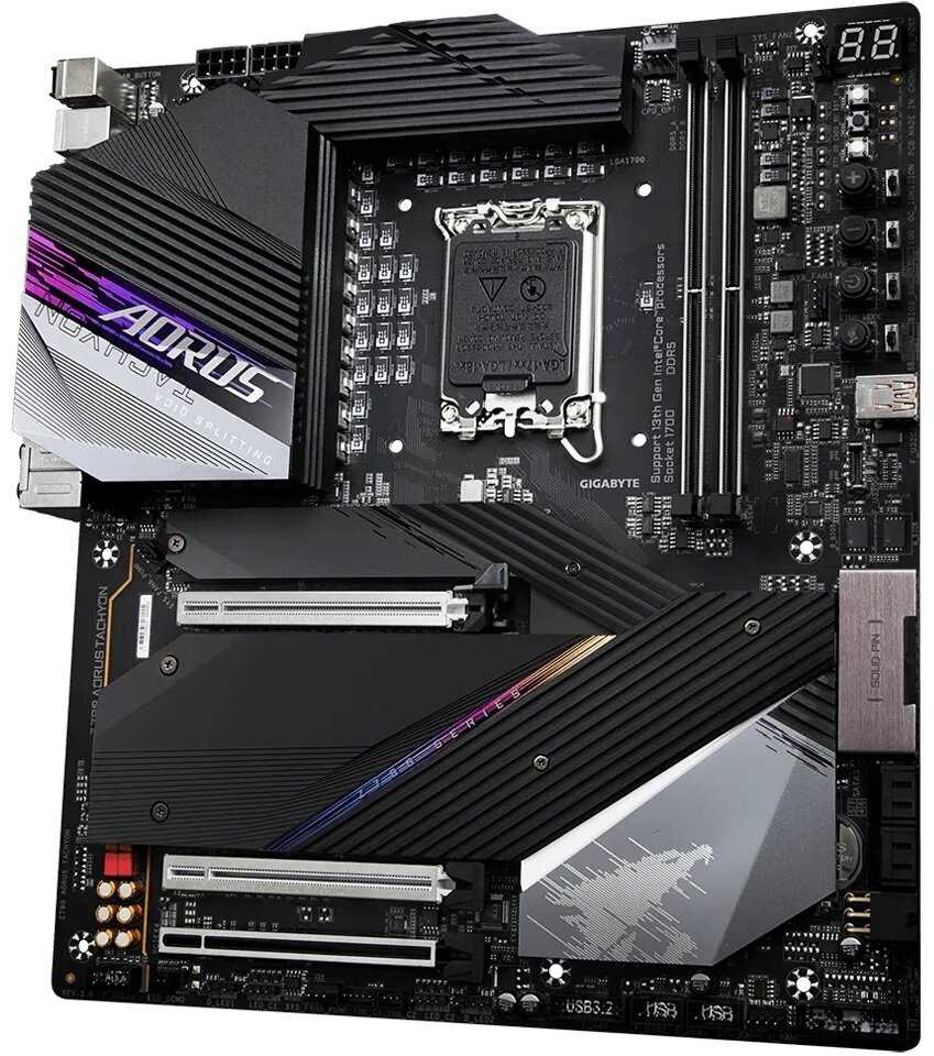 Материнская плата GIGABYTE Z790 AORUS TACHYON фотография 2