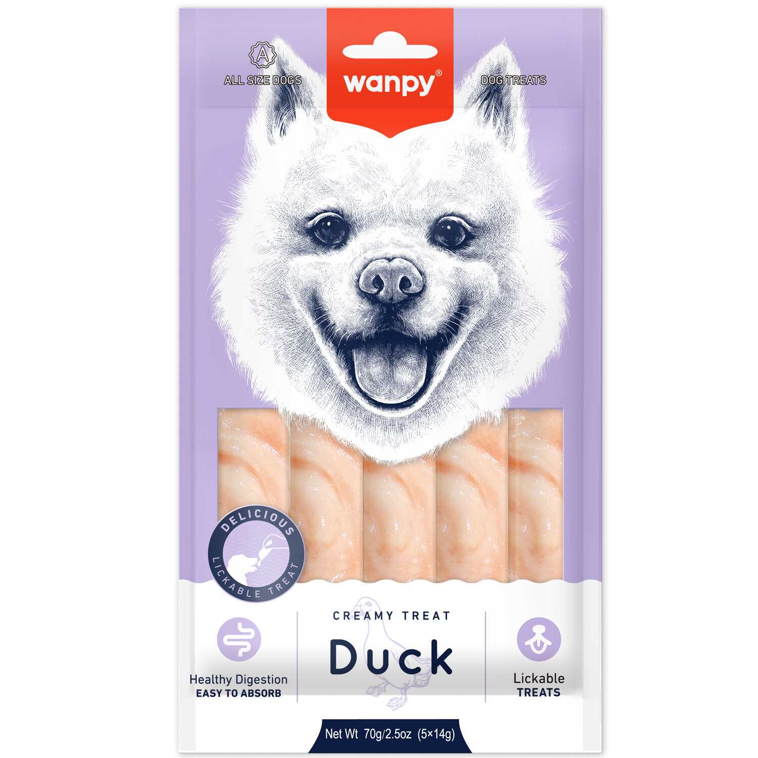 Dog Wanpy Нежное пюре из утки фотография 5