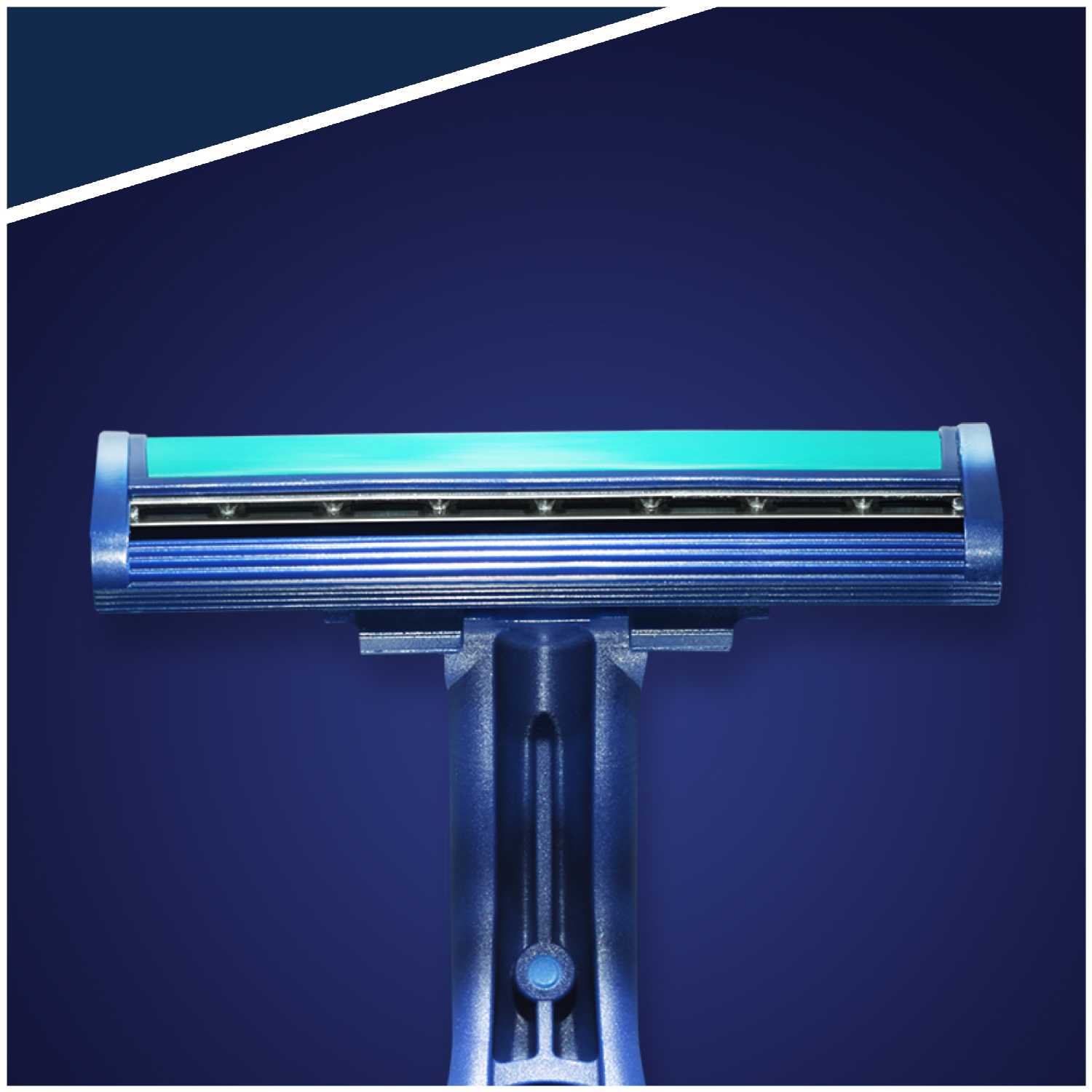 Одноразовый бритвенный станок Gillette Blue2 Plus (10) фотография 5